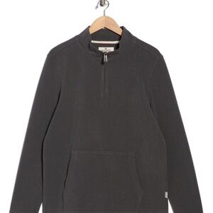 RAINFOREST Ribbed Long Sleeve Tee in Iron Gate Gray